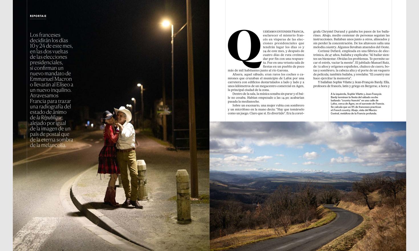 France of light and darkness, for El Pais Semanal 