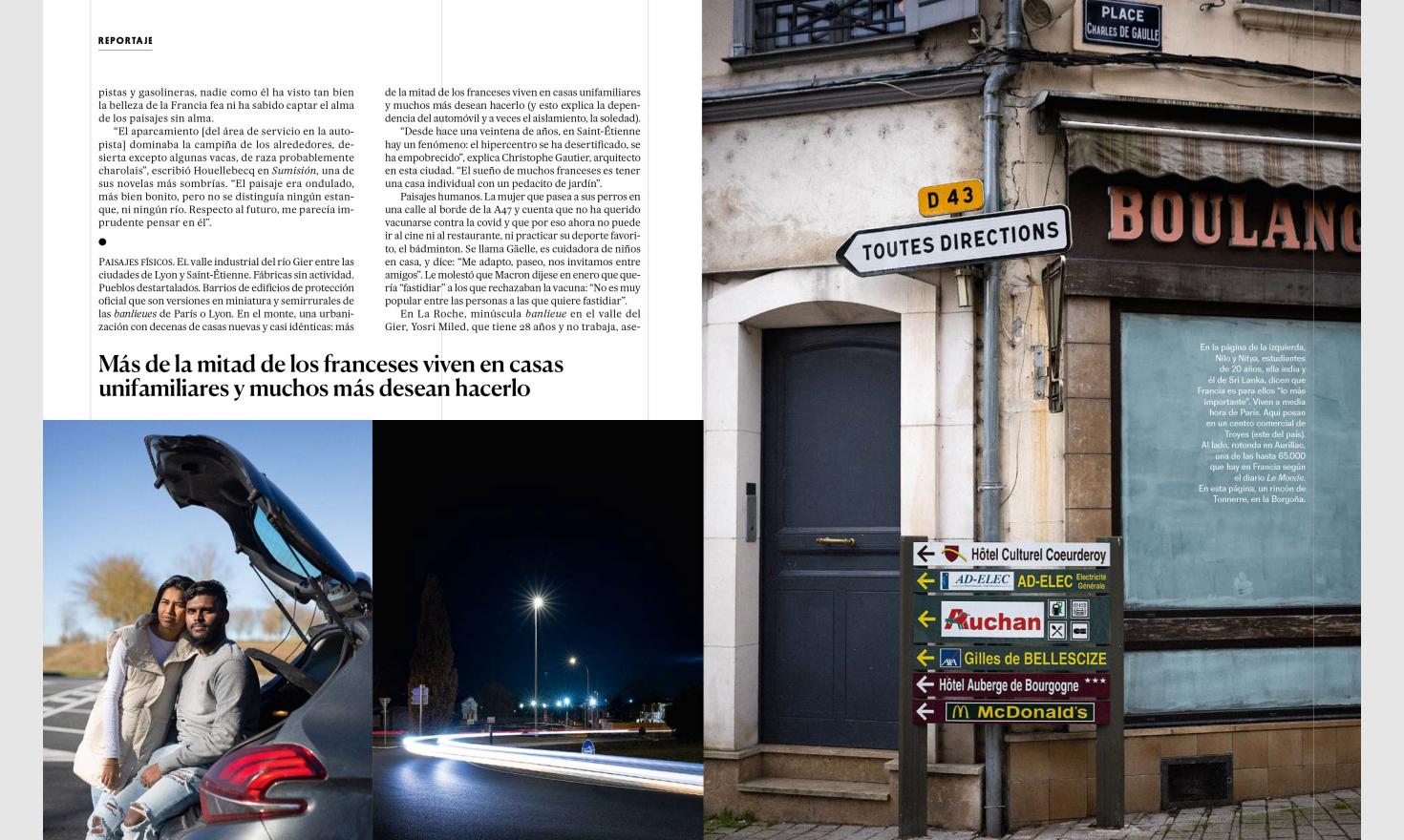 France of light and darkness, for El Pais Semanal 