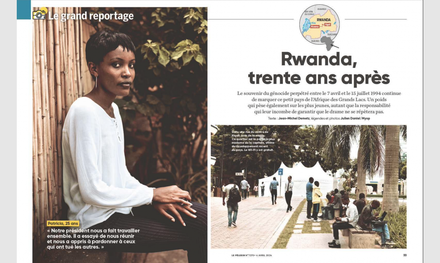 Pelerin - Rwanda