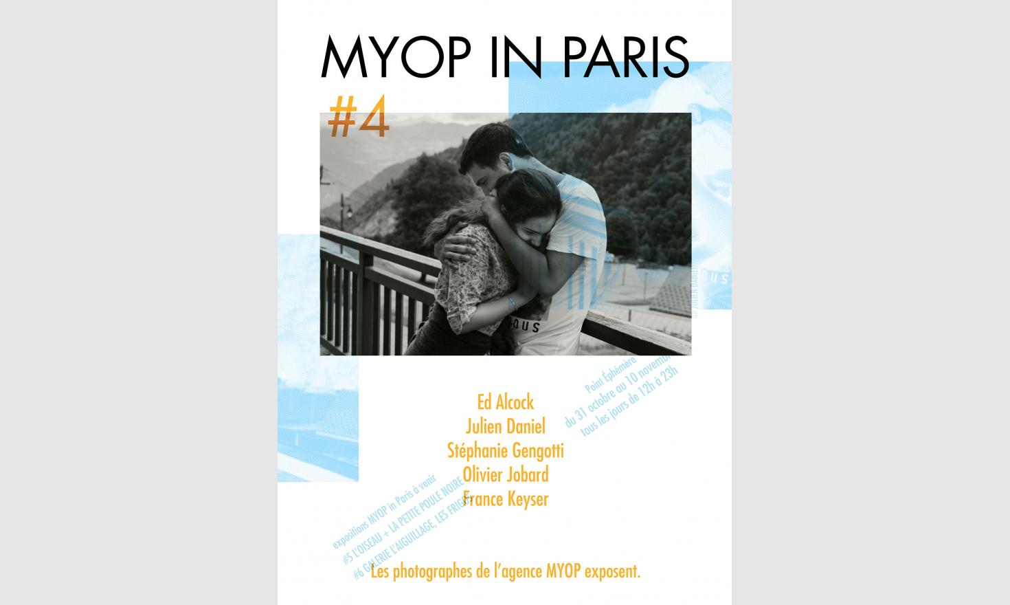 MYOP IN PARIS #4 au Point Ephémère. Octobre-Novembre 2015