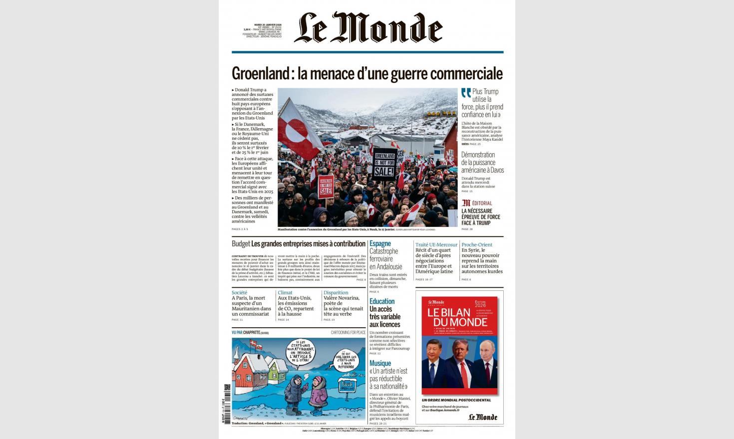 Le Monde_couv_Manif_0