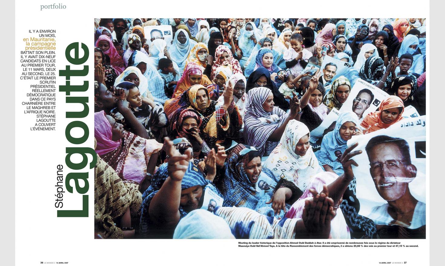 Presidential campaign in Mauritania