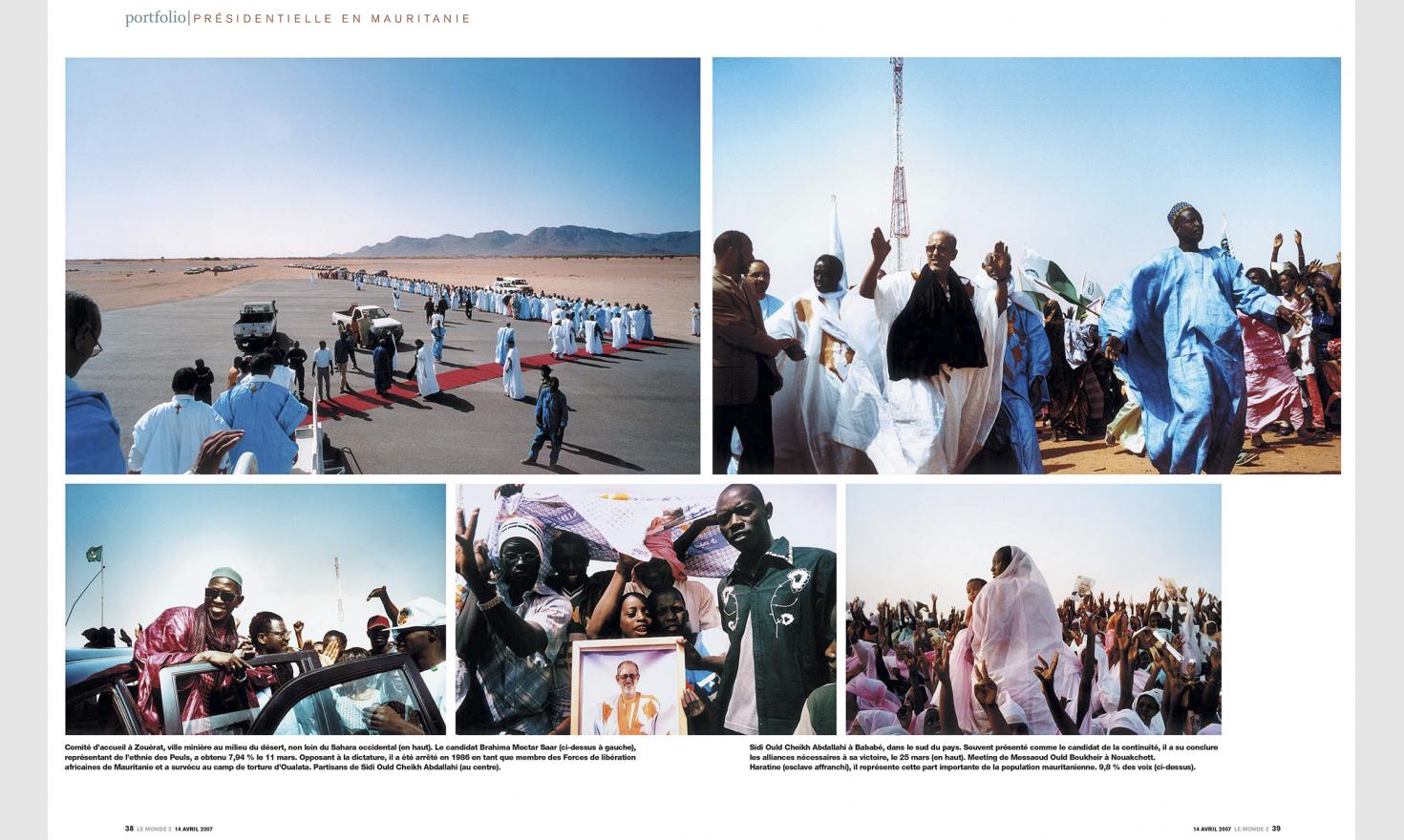 Presidential campaign in Mauritania