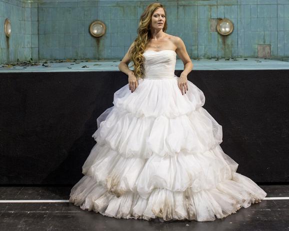 Barbara Hannigan before a performance of “Pelléas et Mélisande” in Aix-en-Provence, France, in July.