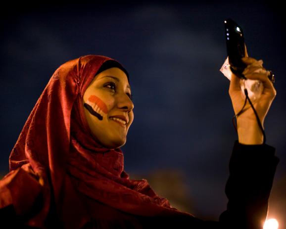 Tahrir Square, Cairo. February 2011