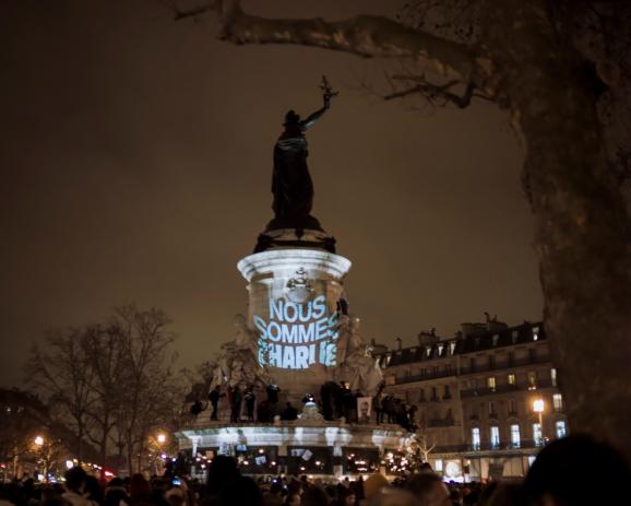 Place de la République, january 7th