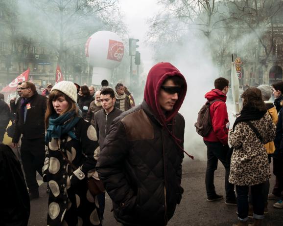 Demonstration against the Labour law, march 9th