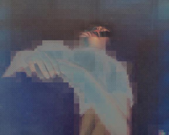 digital after love, abstract, ruppert pupkin, prix swiss life à 4 mains, digital art,  pixélisé, glitch, fondation swiss life, oan kim, pixelated, actes sud, concert, corpse, sleep, dormir, 